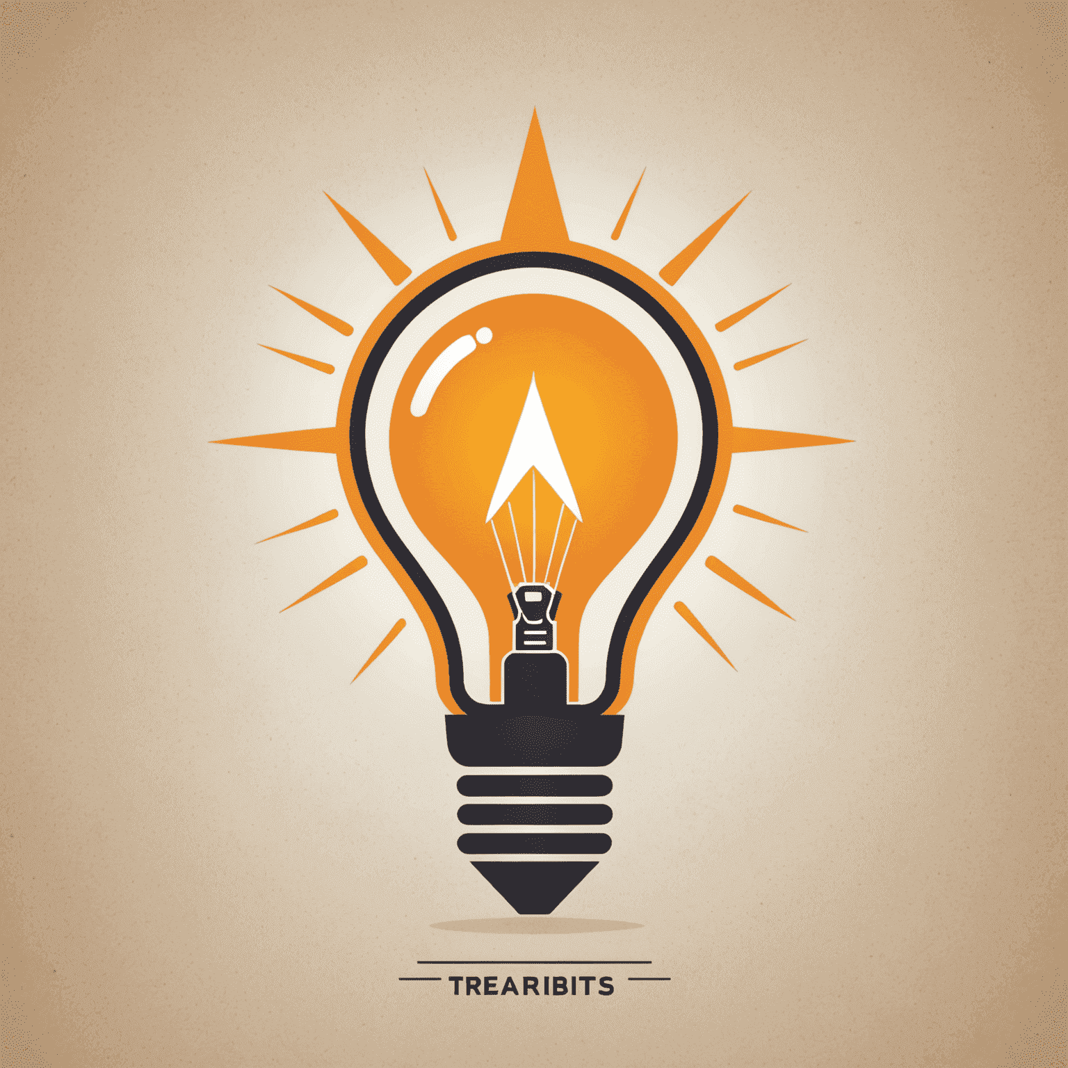 Complete Branding Solutions Logo - A stylized abstract mark combining a lightbulb and rocket, symbolizing innovation and growth